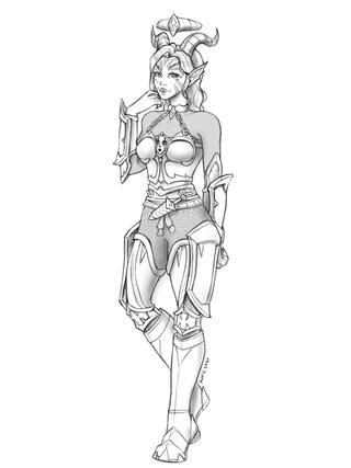 SFW - Sketch of Serena by Auricstar