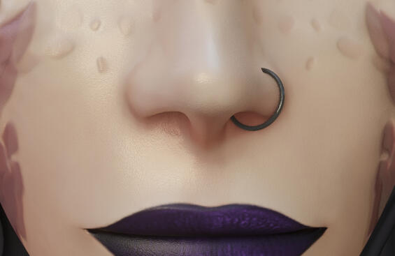 SFW - Nose Piercing